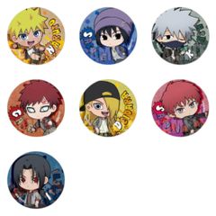 NARUTO ナルト 疾風伝 トレーディング缶バッジ スケーターver.(デフォルメ)  BOX