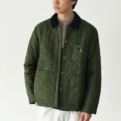 連休お値下げ！新品 バブアー×メゾンキツネ　コラボジャケット　カーキ　サイズL 楽天市場】MAISON KITSUNE×Barbour メゾンキツネ バブアー