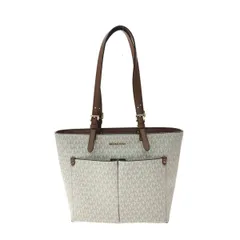 ▼▼MICHAEL KORS マイケルコース レディース トートバッグ シグネチャー ダブルポケット  35F3GTVT3B バニラ