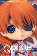 【中古】フィギュア 式波・アスカ・ラングレー B(髪オレンジ) 「シン・エヴァンゲリオン劇場版」 Q posket-式波・アスカ・ラングレー Plugsuit Style-