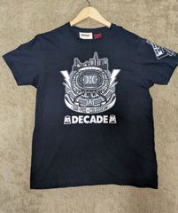 DOARAT✕PUNKDRUNKERS　千駄ヶ谷ビグ・ザム　コラボTシャツ ブラック　Ｍ〜Ｌサイズ