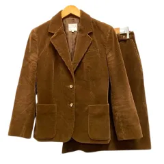 セリーヌ セットアップ スーツ スカート 美品 CELINE - Vintage セリーヌ CELINE セットアップ スカートスーツ
