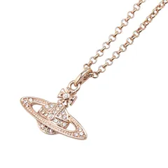 ヴィヴィアンウエストウッド MINI BAS RELIEF オーブ ラインストーン ピンクゴールド メッキ レディース Vivienne Westwood【1-0204877】