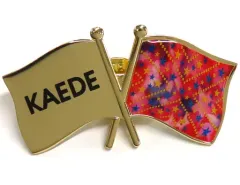 【中古】バッジ・ピンズ(女性) 楓 国旗ピンバッジ 「E-girls LIVE 2017～E.G.EVOLUTION～」 カプセル景品