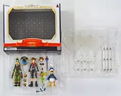 【中古】フィギュア [単品] BRING ARTS ＜ソラ ＆ ドナルド ダック ＆ グーフィー＞ トイ・ストーリーVer. 「PS4ソフト キングダム ハーツIII」 セット販売品 e-STORE＆セブンネット限定