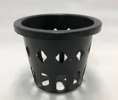 穴鉢 9cm 黒 10個 富貴蘭 多肉植物 サボテン 洋蘭 原種のサムネイル