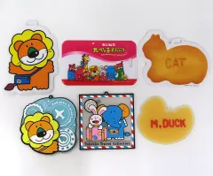 【中古】グッズセット 全6種セット ラゲッジタグ＆ラバーセレクション 「一番くじ たべっ子どうぶつ ～Tabekko Travel Collection～」 F賞