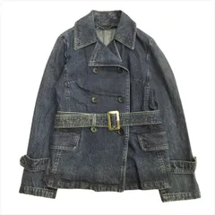 ミッシェルクラン MICHEL KLEIN デニム トレンチ コート ジャケット ブルゾン 38 インディゴ レディースのサムネイル