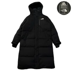 THENORTHFACE ノースフェイス DownCoat ダウンコート Hoodie パーカー DRYVENT ドライベント Embroidery 両面ロゴ ワンポイント Polyester ポリエステル Goose グース Black ブラック 黒 L