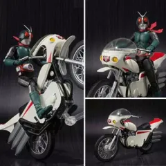 【中古】フィギュア S.H.Figuarts 仮面ライダー旧2号＆サイクロン号(改造Ver.)セット 「仮面ライダー」