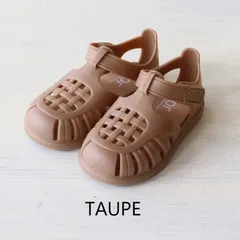 【新品・未使用】igor（イゴール） TOBBY SOLID (トビー) taupe キッズ サンダル ベルクロ 20-29size 12-18cm