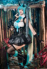初音ミク×ラスカル2023 コスプレ　衣装
