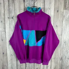 OLD LAVON 90s ヴィンテージ ハーフジップ ジャージ トレーナー L