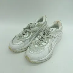 ◇ PUMA プーマ スニーカー サイズ23.0 ホワイト グレー レディース E  【1406180080006】