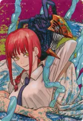 【中古】シール・ステッカー チェンソーマン＆マキマ 特製ダブルステッカー 「チェンソーマン」 ナツコミ2022 対象商品購入特典