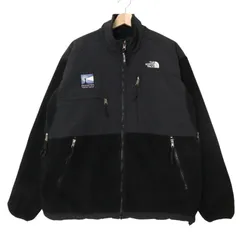 THE NORTH FACE ノースフェイス Denali デナリ フリースジャケット アウトドア 企業ロゴ ブラック（メンズ L相当）中古 古着 A4421