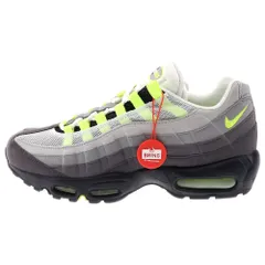 NIKE (ナイキ) AIR MAX 95 OG NEON YELLOW GRADATION エアマックス イエロー グラデーション ローカットスニーカー グレー/イエロー US10/28cm 554970-071