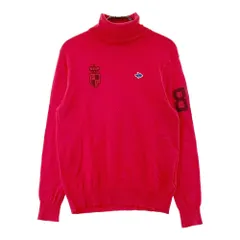 サイズ：0 PEARLY GATES パーリーゲイツ  タートルネック ニットセーター  レッド系 [240101312940] ゴルフウェア レディース ストスト