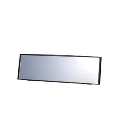 車用 ルームミラー 3000R パーフェクト カーメイト 240mm クローム鏡 ブラック M8