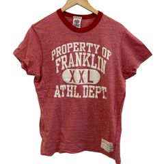 【即決】 FRANKLIN MARSHALL フランクリンマーシャル Tシャツ Mサイズ レッド系 赤系 16966-60