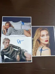 ハリウッド　映画　女優　証明書付き　シャーリーズ セロン 直筆サインフォト ハリウッド 女優 シャーリーズ・セロン 証明書付き 直筆サイン
