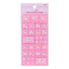 【メール便】ウサハナ シールシート タイルシール バレエコア Y2K サンリオ サンスター文具 デコレーション 手帳デコ キャラクター グッズ 