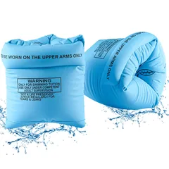 【人気商品】アームブイ アームヘルパー 腕 浮き輪 浮き具 アームリング 水泳補助 子供用浮き輪 子供用スイミング補助具 大人用腕浮き輪 強い浮力 幼児用 DELUXEFOX 男女兼用 スイミング 補助具 水泳用品 水泳練習用具 15KG-90KGに適用