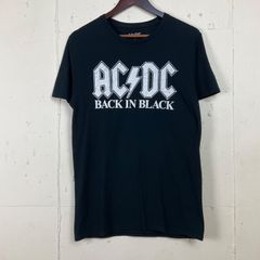 AC/DC エーシーディーシー バンド Tシャツ 古着 メンズS ブラック 黒【f240416031】