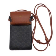 CELINE 〜ノベルティ〜 三つ折り財布/小銭ケース付き/ゴールド金具