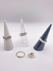 中古品 SILVER シルバー アクセサリー指輪4点 ベビーリングクロスペンダント1点 計5点まとめ売り 質屋出品