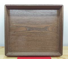 【逢絢亭・新品】茶道具 七事式道具 一二三盆 桑地 木製 幸斎作 紙箱入り