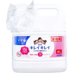 業務用 キレイキレイ 薬用 泡ハンドソープ ４Ｌ　　【ODK】