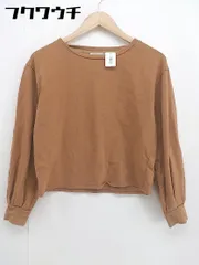 ◇ B MING by BEAMS ビーミング バイ ビームス クロップド 長袖 Tシャツ カットソー サイズONE ブラウン レディース 【中古】 【1105200002287】