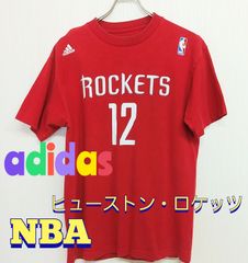 adidas　アディダス　赤　Ｔシャツ　サイズ素材不明　着丈70.5ｃｍ　身幅47.5ｃｍ　肩幅48ｃｍ　袖丈20ｃｍ　古着