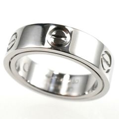 Cartier カルティエ シークレットラブ リング K18 ホワイトゴールド SIZE:50 AU750 指輪