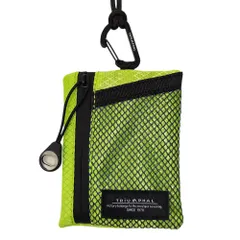 ☆ LT.GREEN ☆ ナイロンメッシュ ミニネックポーチ ネックポーチ ミニネックポーチ ナイロンメッシュ 男女兼用 ポーチ マルチポーチ 財布 パスケース 軽量 軽い コンパクト 小銭ケース ミニウォレット メンズ レディース マルチケース