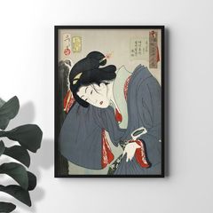 A3サイズ 川瀬巴水 ポスター 京都知恩院 アートポスター 川瀬巴