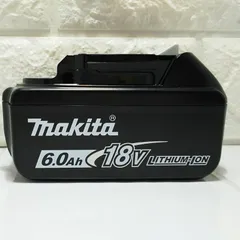♪ 【makita/マキタ】Li-ion リチウムイオンバッテリー BL1860B 通電確認済み 箱なし/中古美品/mik0137のサムネイル