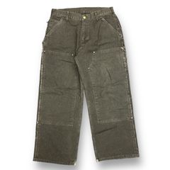 ブラウン FIFTH GENERAL STORE ダブルニーパンツ FI - Distressed Double Knee Pants / Camel キャメル