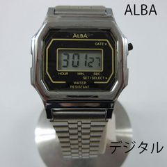 最終値下げ) seiko alba アルバ Y731-A000 デジタル時計 - メルカリ
