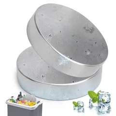 [Coomoors] ステンレス製保冷剤 驚異の保冷力スリム設計 完全防水漏れなし 衛生的間接冷却マルチユース 繰り返し使用可防災用