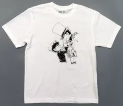 【中古】Tシャツ 江戸川コナンVS怪盗キッド UT グラフィックTシャツ(半袖・レギュラーフィット) ホワイト Sサイズ 「名探偵コナン×ユニクロ」