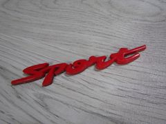 ● SUZUK スイフト スポーツ ZCZC32S,ZC33系 リア専用 sport RED レッドカラー仕様 エンブレム 軽量ABS製 新品未開封品！