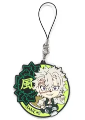 【中古】雑貨 不死川実弥 きゅんキャララバーストラップ きゅんキャラいらすとれーしょんず 「一番くじ 鬼滅の刃 ～肆～ 誰よりも強靭な刃となれ」 J賞