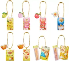 【新品】食玩 キーホルダー 【BOX】Lipton ミニチュアチャーム＆グミ