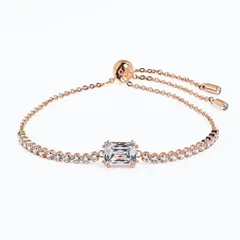 スワロフスキー SWAROVSKI ブレスレット Matrix Tennis マトリックス テニス クリア ローズゴールド 5730706 ジュエリー アクセサリー