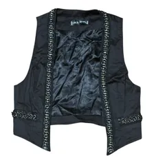 CECIL Mc BEE ブラック ベスト サイズF セシルマクビー