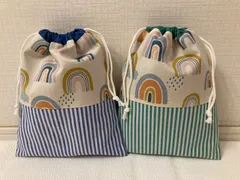 No.53 巾着袋　Mサイズ3枚　けいまま様