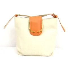 ユーバイウンガロ ショルダーバッグ キャンバス 斜め掛け 鞄 カバン ブランド レディース ベージュ U by ungaro 【中古】のサムネイル