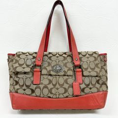 COACH コーチ オレンジ系バッグ